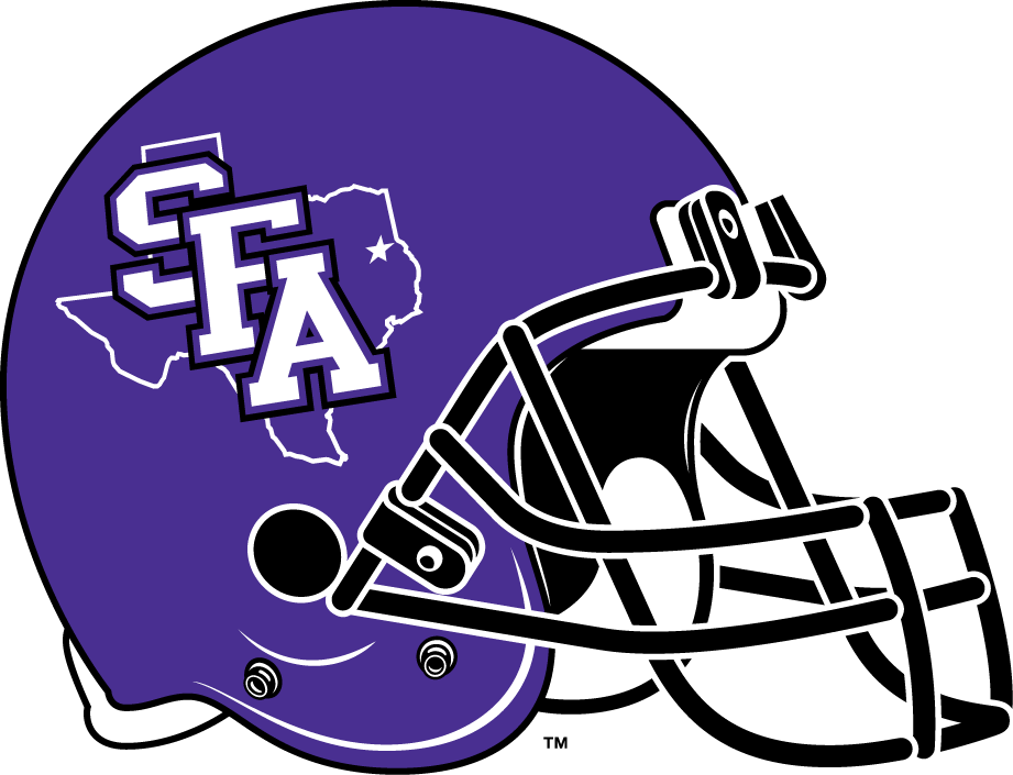 Stephen F. Austin Lumberjacks 2012-2019 Helmet Logo diy DTF decal sticker